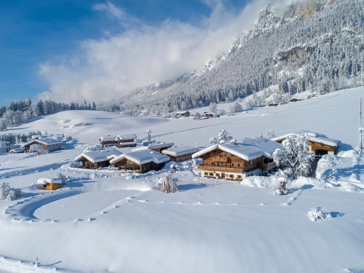 Narzenhof Wellness Chalets, Familien & Luxus Apartments Am Bauernhof ซางค์ท โยฮันน์ อิน ทิโรล ภายนอก รูปภาพ
